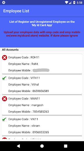 My ID card screenshot 6