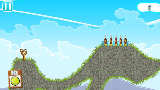 Bottles Knock Down Hit Ball скриншот 1