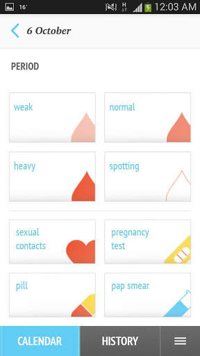 Period28: My female calendar screenshot 2