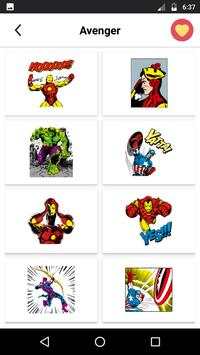 Super Action Heros Stickers screenshot 3