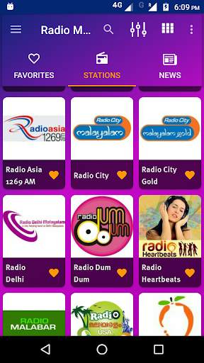 Radio Malayalam HD - Online Fm Radio screenshot 1