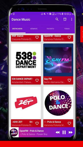 Dance Music Radio App screenshot 1