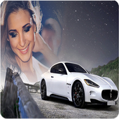 Racing Car Photo Frame icon