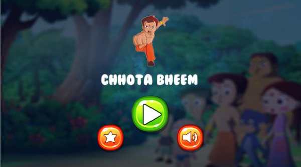 Chhota Mr bheem Temple Run screenshot 1