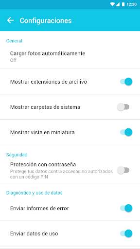 IONOS HiDrive screenshot 6