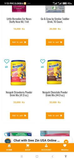 SWE ZIN USA SHOP screenshot 4