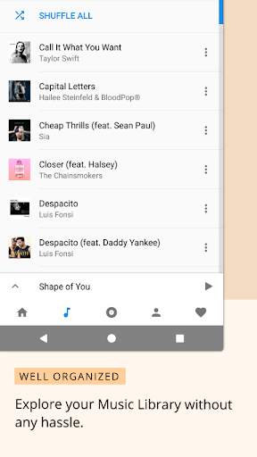 Faysr Music Player - Explore Your Library AD Free screenshot 2