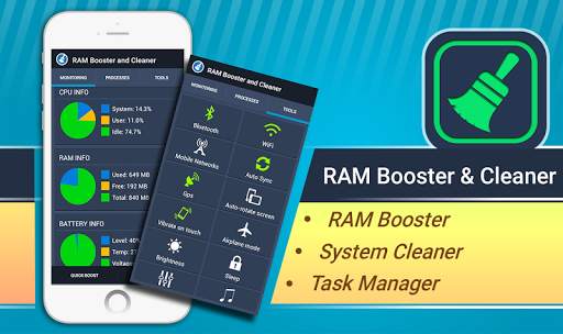 RAM Booster and Cleaner screenshot 1