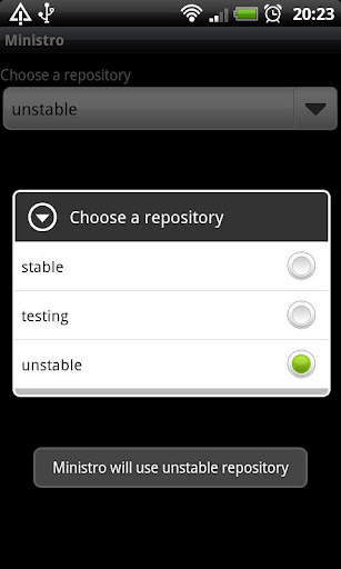 Ministro configuration tool 2 screenshot 1