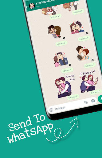 Kissing Stickers for Whatsapp screenshot 1