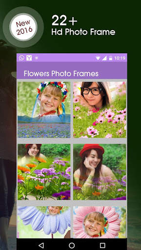 Flower Photo Frame screenshot 2