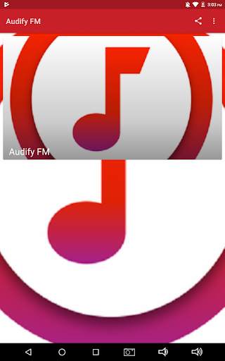Audify FM screenshot 1