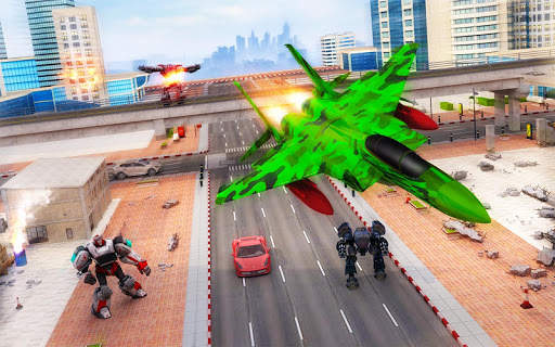 Army Robot Jet Car Transform screenshot 3