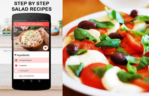 Salad recipes free. Low carb, easy & healthy food. screenshot 15