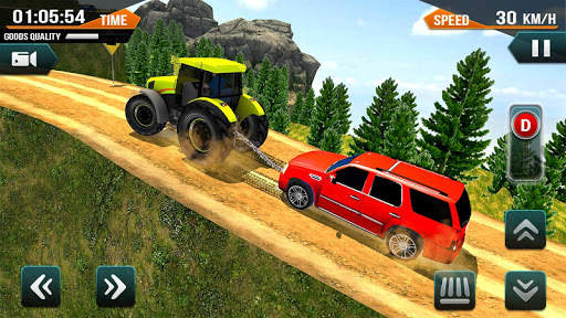 Chained Tractor Bus Towing Duty 2019 screenshot 3
