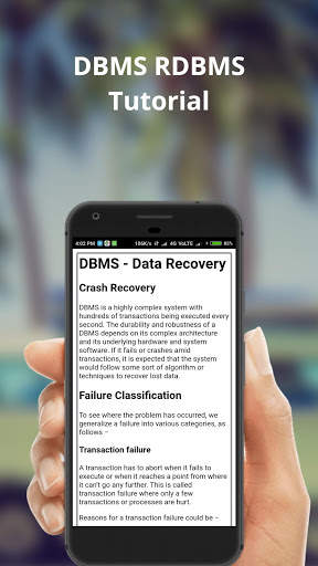 DBMS RDBMS Tutorial screenshot 8