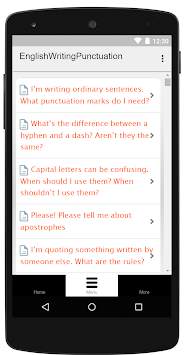 English Punctuation Rules скриншот 1