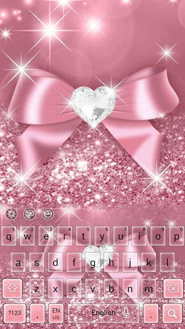 Pink Bow Keyboard screenshot 4
