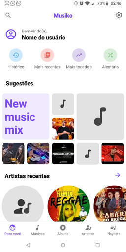 Musiko - Music player screenshot 2