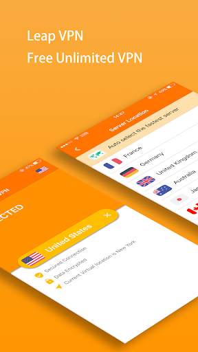 Leap VPN screenshot 1