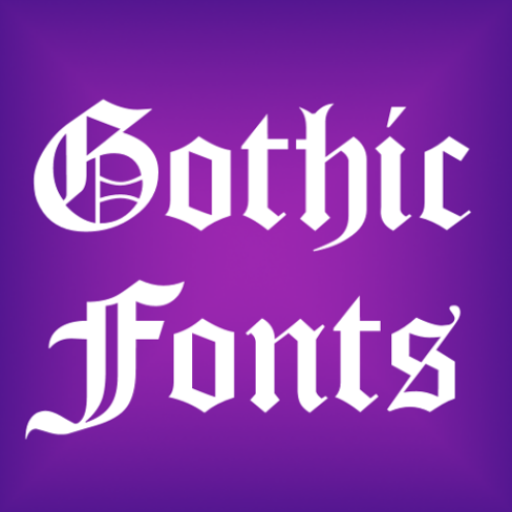 Gothic Fonts for Android icon