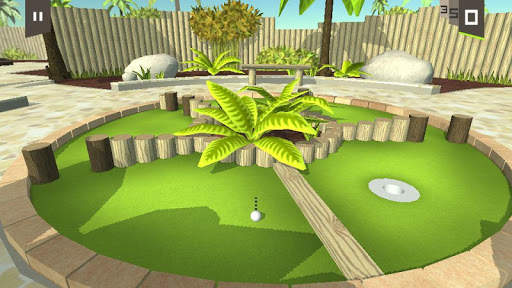 Mini Golf Paradise स्क्रीनशॉट 1