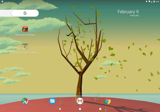 Tree With Falling Leaves Live Wallpaper - FREE screenshot 21