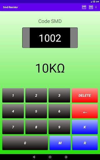SMD Resistor Code screenshot 5