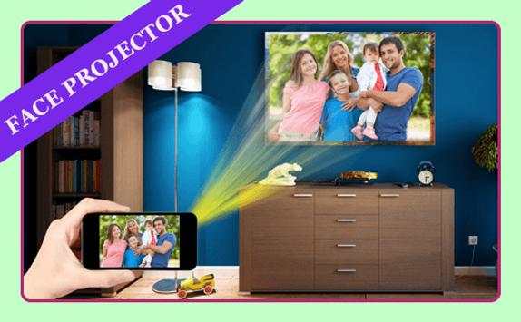 Face Projector Editor, Photo Projection screenshot 1