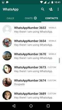 Real WhatApp Numbers For Free screenshot 1