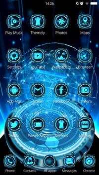 3D Next Tech seven Launcher Theme screenshot 6