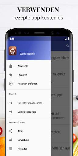 Suppe Rezepte Deutsch Kostenlos Offline screenshot 4