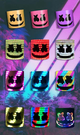 Marshmello Mask Camera Photo Editor screenshot 4