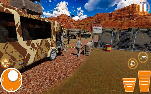 Army Robot Bus Simulator : Transport Mission Game screenshot 8