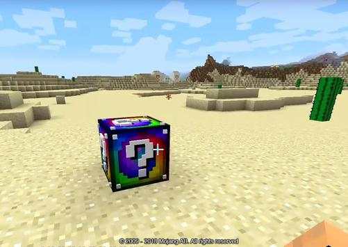 Lucky Blocks in Minecraft PE screenshot 1