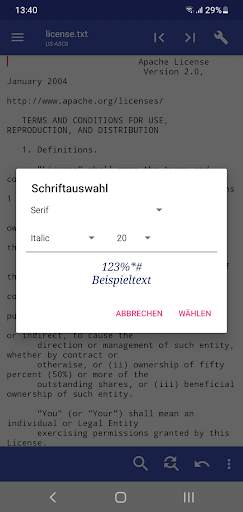 Texteditor SimpleEditorFree screenshot 7