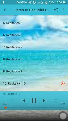 Beautiful Quran Recitation MP3 screenshot 4