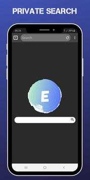 Exavar - Private Browser and Search screenshot 1