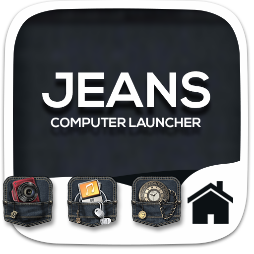 Jeans Theme For Computer Launcher أيقونة