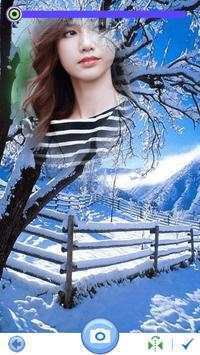 Snow fall photo frames 2018 screenshot 5