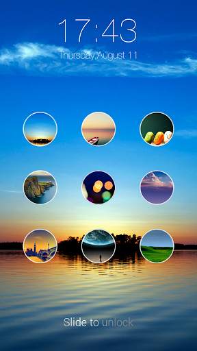 Photo Pattern Lock Screen screenshot 2