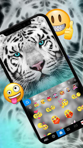 Wild Tiger King Keyboard Theme screenshot 4