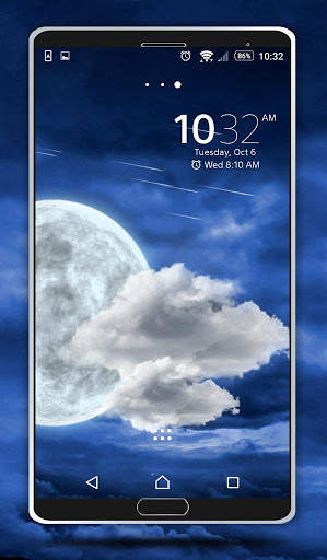 Full Moon Live Wallpaper screenshot 1