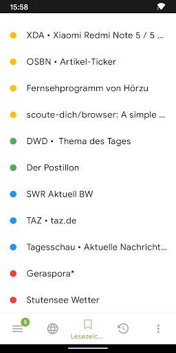 FOSS Browser screenshot 1
