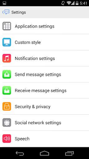 Handcent 6 Skin iOS7 screenshot 4