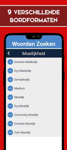 Woordzoekpuzzel - Gratis woordspelletjes screenshot 2
