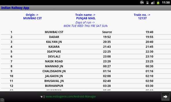 Indian Railway screenshot 4