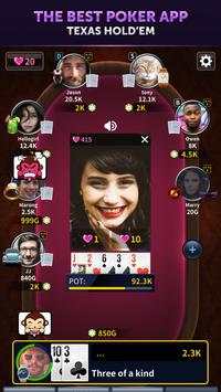 eyePOKER - مجانا فيديو بوكر الدردشة. 2 تصوير الشاشة