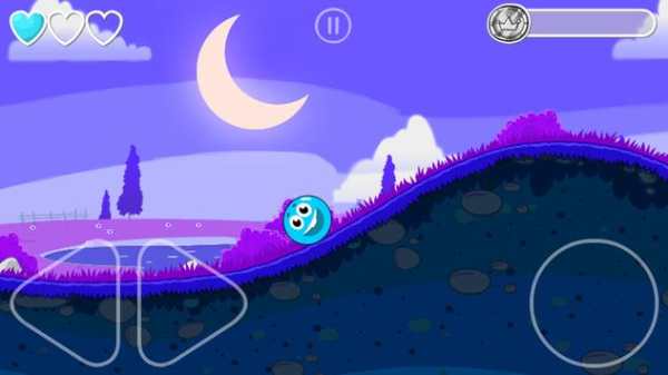 Funny Blue Ball Journey screenshot 9