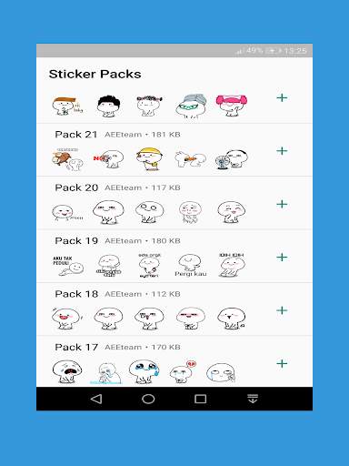 Pentol stickers for whatsapp - WAstickerApps screenshot 4